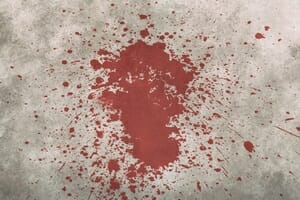 Validity of Bloodstain Patterns Called into Question