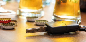 Glasses and car keys | Skilled Lisle DUI Lawyer